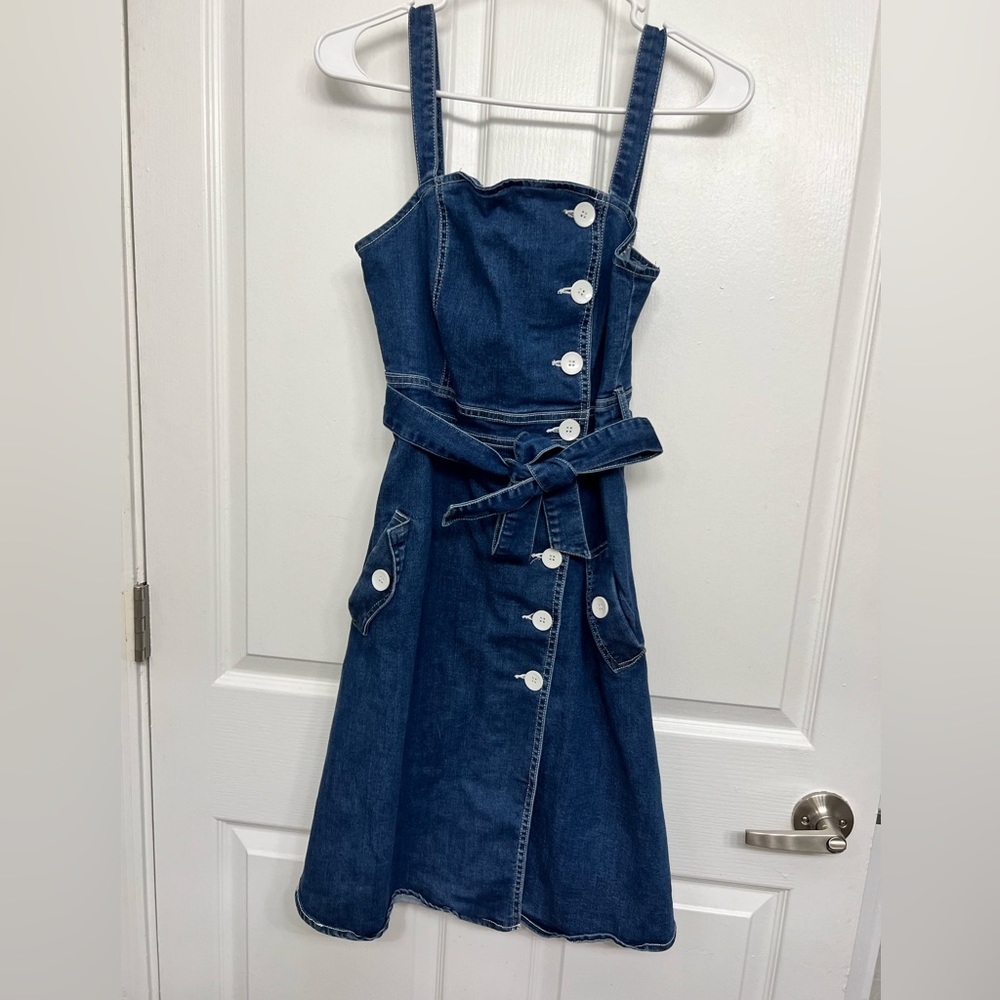 Forever 21 Jean button up dress
